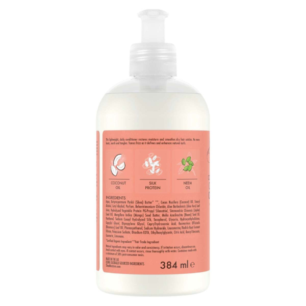 Shea Moisture Coconut & Hibiscus Curl & Shine Conditioner 384ml - Image 3