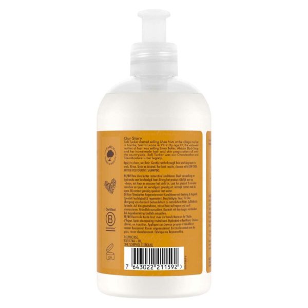 Shea Moisture Raw Shea Butter Restorative Conditioner 384ml - Image 3