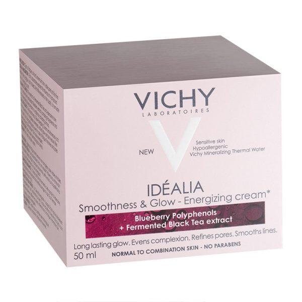 Vichy Idéalia Smoothness & Glow Energizing Day Cream for Normal to Combination skin 50ml - Image 3