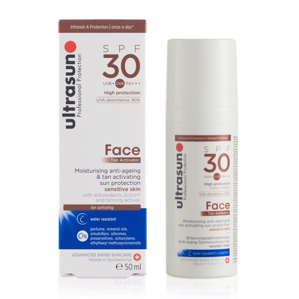 Ultrasun Tan Activator for Face SPF30 50ml - Image 2