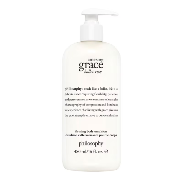 philosophy amazing grace ballet rose firming body emulsion 480ml