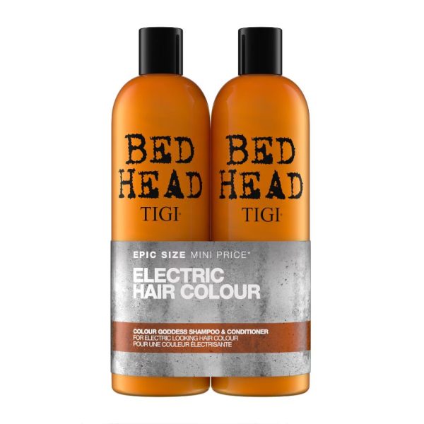 Bed Head by Tigi Colour Goddess Shampoo and Conditioner for Coloured Hair 2x750ml