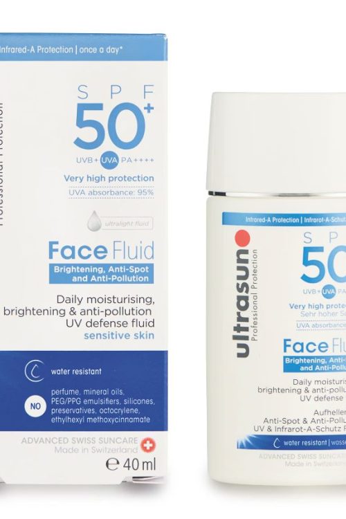 Ultrasun Face Brightening Anti-Spot & Anti-Pollution Fluid SPF 50+ 40ml