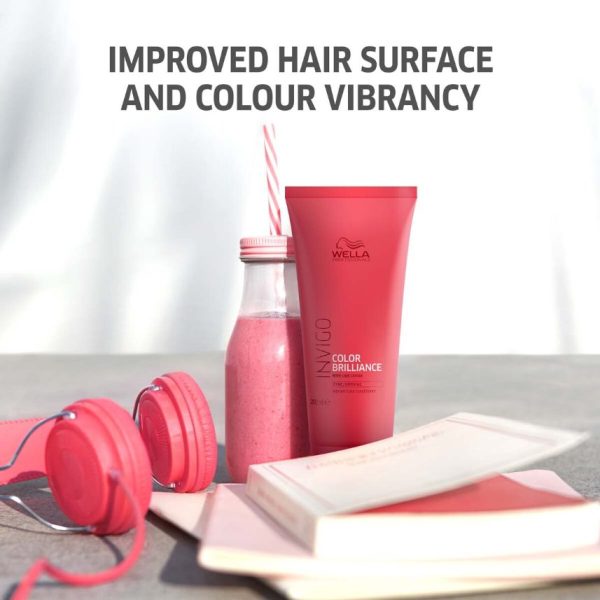 Wella Professionals INVIGO Color Brilliance Vibrant Color Conditioner - Fine 200ml - Image 2