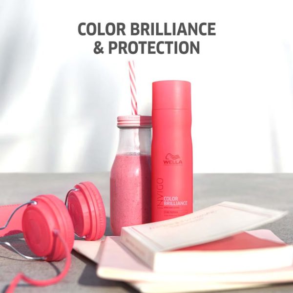 Wella Professionals INVIGO Color Brilliance Color Protection Shampoo - Fine 250ml - Image 2