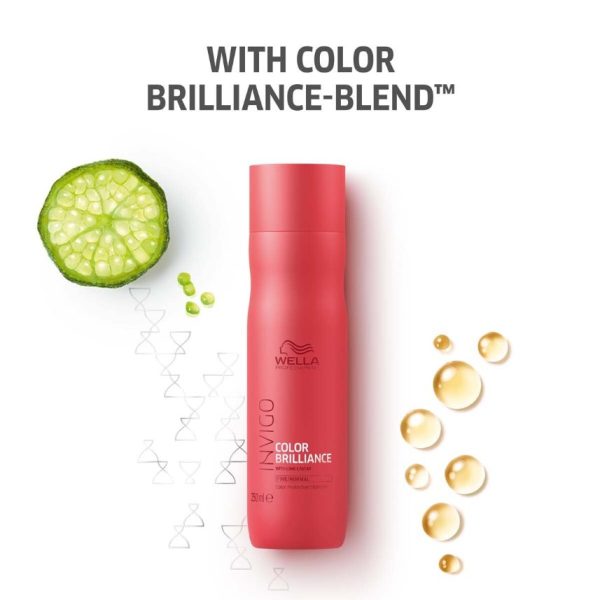 Wella Professionals INVIGO Color Brilliance Color Protection Shampoo - Fine 250ml - Image 4