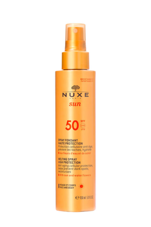 NUXE Sun Melting Spray for Face and Body SPF50 150ml