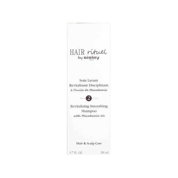 Hair Rituel by Sisley Paris Revitalizing Smoothing Shampoo with Macadamia Oil 200ml - Image 3