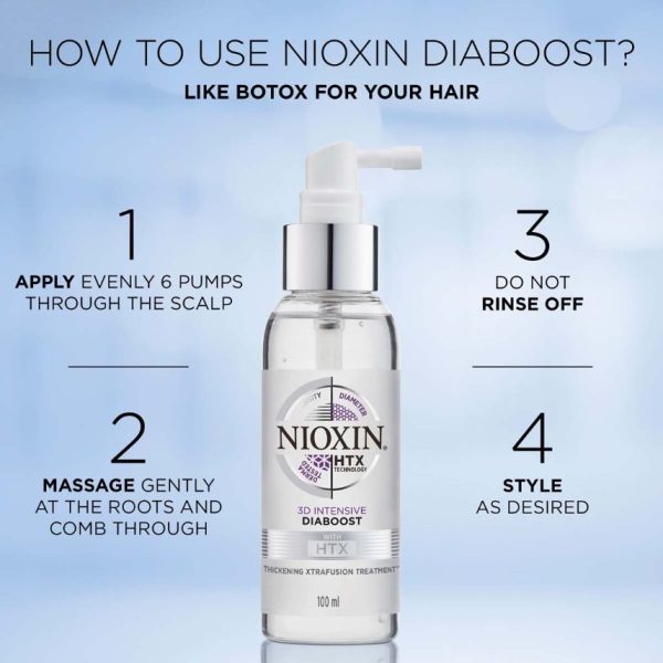 NIOXIN Diaboost Hair Thickening Xtrafusion Treatment 100ml - Image 4