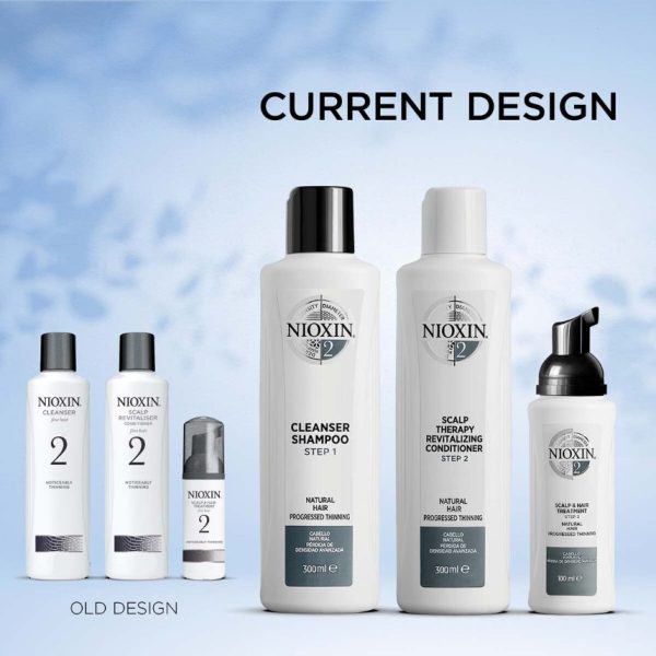 NIOXIN 3-part System Kit 2 for Natural Hair with Progressed Thinning - Image 4