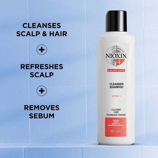 NIOXIN 3-part System 4 Cleanser Shampoo 300ml - Image 2