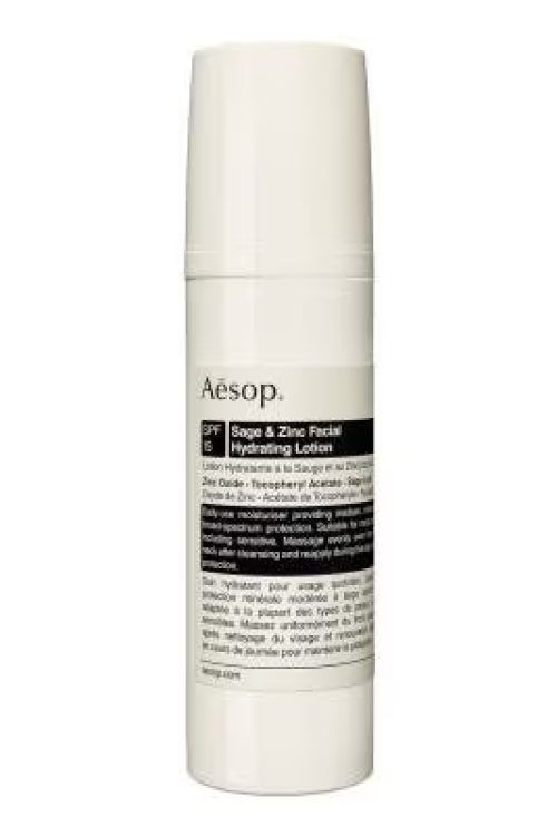 AESOP Sage & Zinc Hydrating Lotion SPF15 50ml