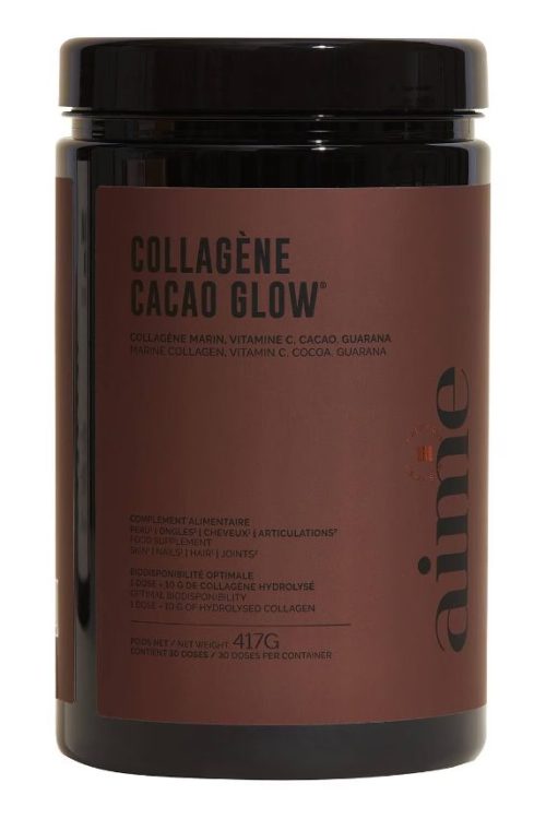 AIME Collagène Cacao Glow Food Supplements 30 days Treatment