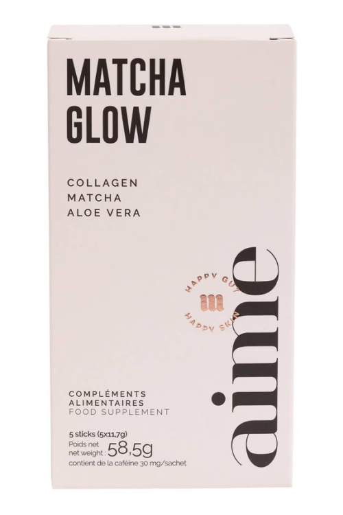 AIME Matcha Glow – Dietary Supplements 5 sticks of 11,7 g