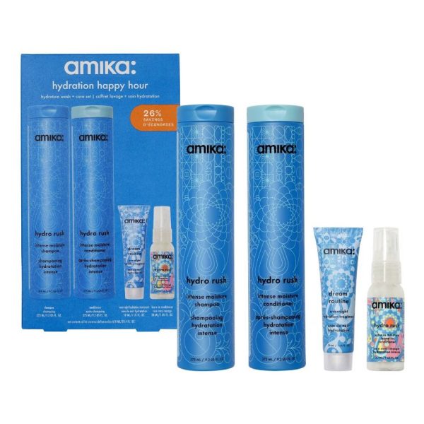 AMIKA Hydration Happy Hour Wash - Care Set 610ml