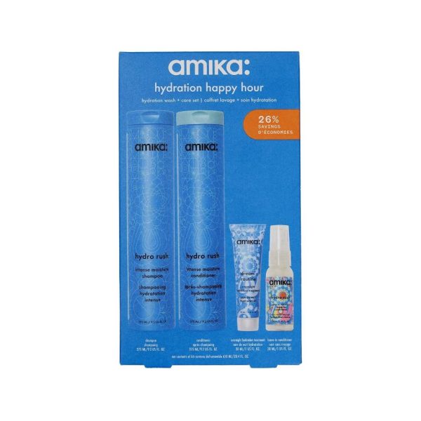 AMIKA Hydration Happy Hour Wash - Care Set 610ml - Image 2