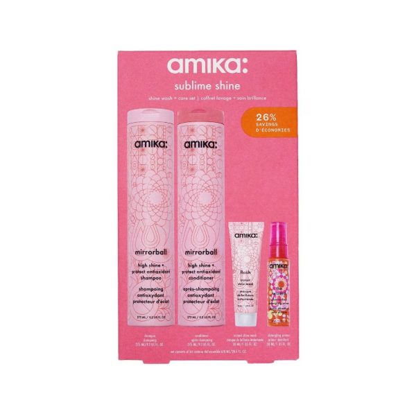 AMIKA Sublime Shine Wash - Care Set 610ml - Image 2