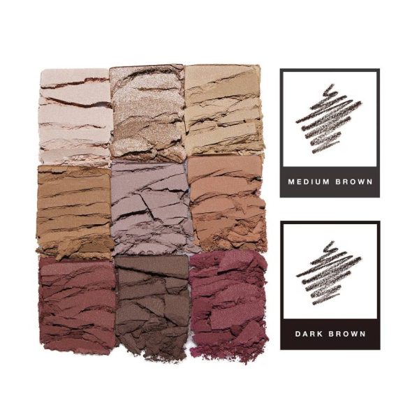 ANASTASIA BEVERLY HILLS Mini Modern Renaissance - Kit for Brows and Eyes Dark Brown - Image 3