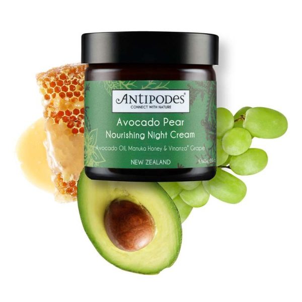 Antipodes Avocado Pear Nourishing Night Cream 60ml - Image 4