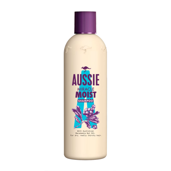 Aussie Miracle Moist Shampoo 300ml