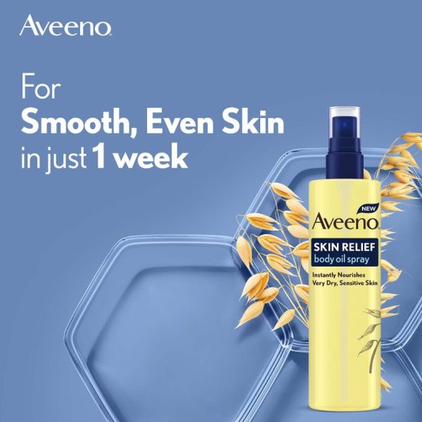 Aveeno Skin Relief Body Oil Spray 200ml - Image 2