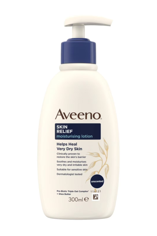 Aveeno Skin Relief Nourishing Lotion Shea Butter Very Dry and Irritable Skin 300ml