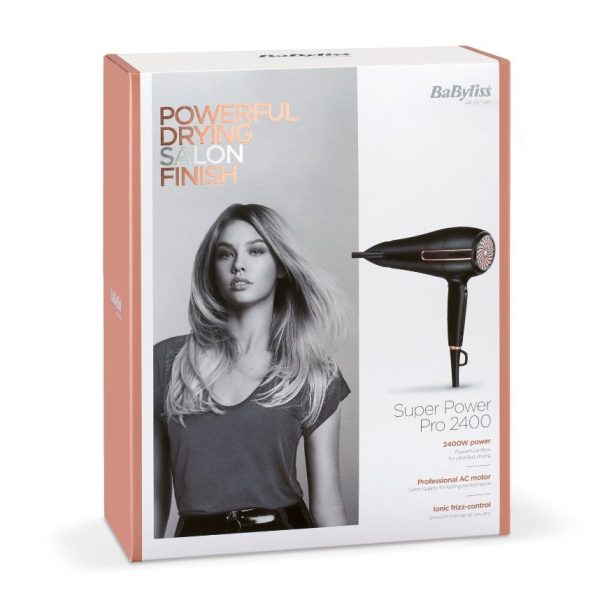 BaByliss Super Power 2400 Hair Dryer - UK Plug - Image 4