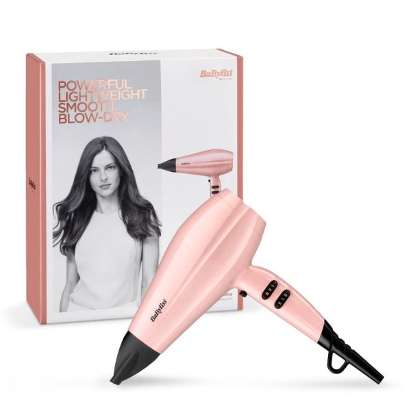 BaByliss Rose Blush Hairdryer - UK Plug - Image 2