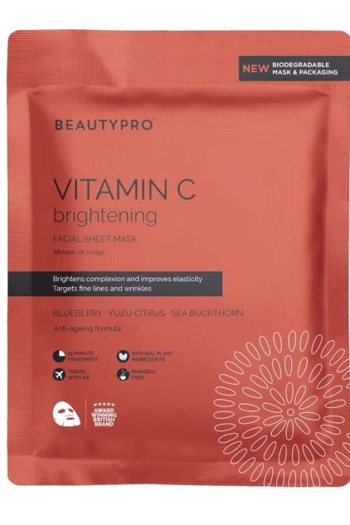 BeautyPro VITAMIN C Brightening Sheet Mask