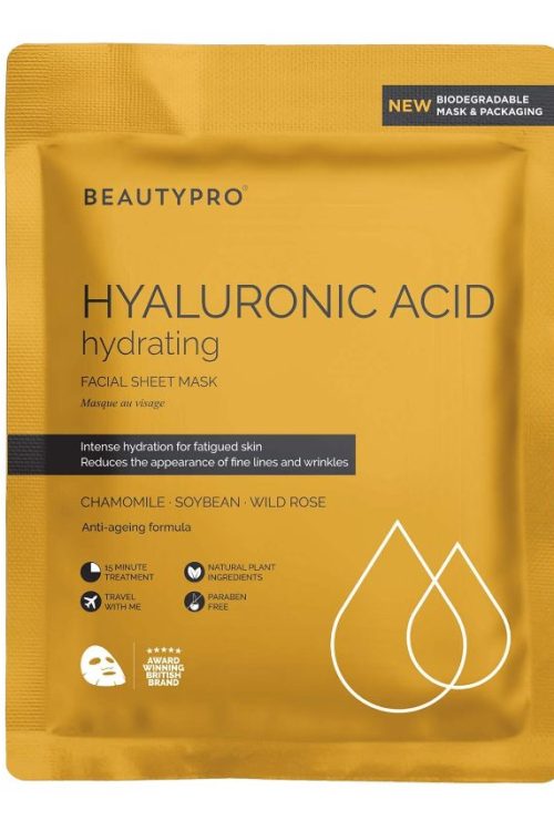 BeautyPro HYALURONIC ACID Hydrating Sheet Mask