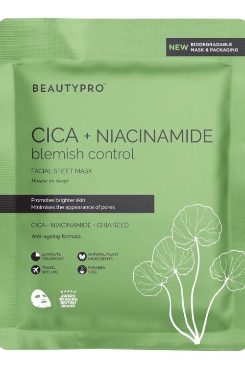 BeautyPro Cica + Niacinamide Face Mask 22ml