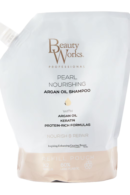 Beauty Works Pearl Nourishing Shampoo Refill Pouch 500ml