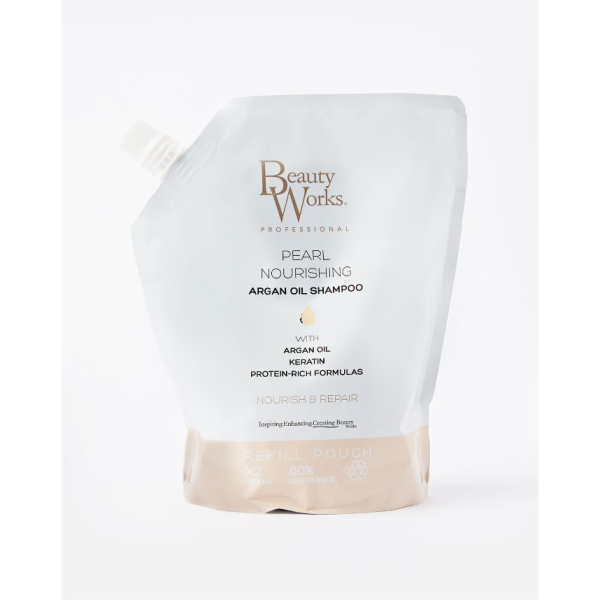 Beauty Works Pearl Nourishing Shampoo Refill Pouch 500ml - Image 5