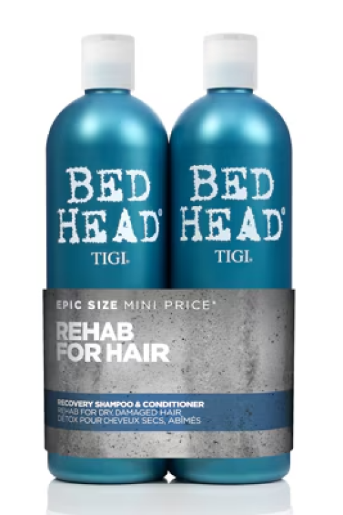 Bed Head by Tigi Urban Antidotes Recovery Shampoo and Conditioner for Dry Hair 2x750ml