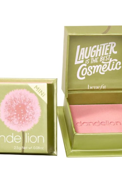 Benefit Wanderful World Blushes Baby-Pink Blusher & Brightening Finishing Face Powder Mini Dandelion 2.5g