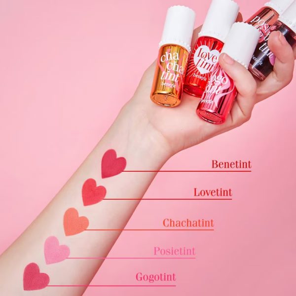 Benefit ChaCha Tint Mango Tinted Lip & Cheek Stain 6ml - Image 5