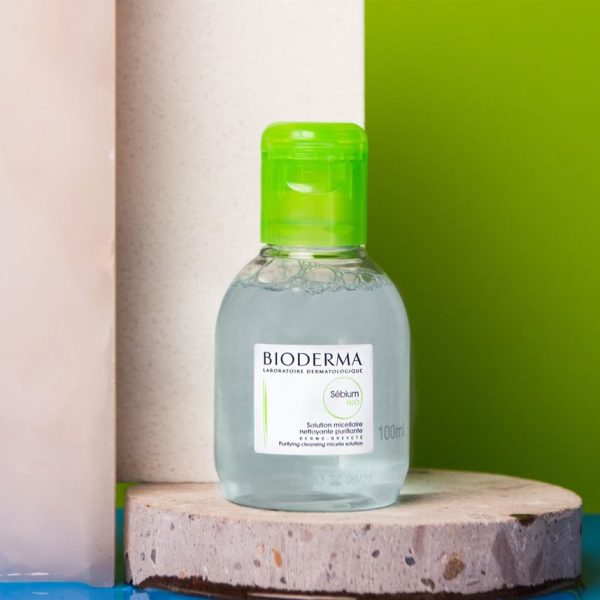 BIODERMA Sebium Micellar Water For Blemish-Prone Skin 100ml - Image 3