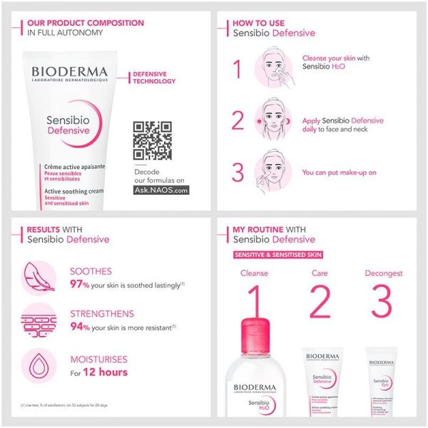 BIODERMA Sensibio Defensive 40ml - Image 5