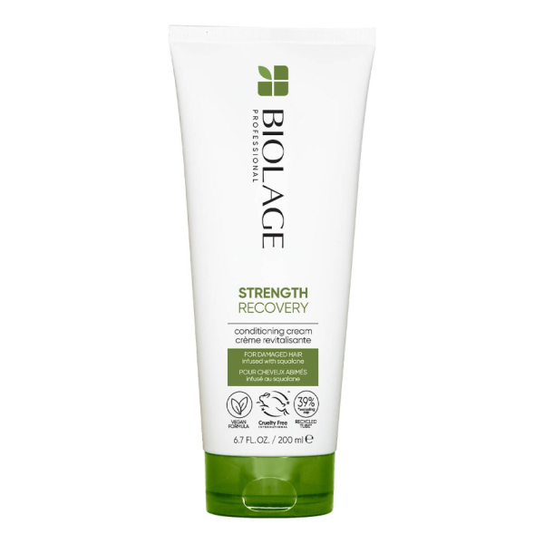 BIOLAGE Professional Strength Recovery Vegan Conditioner for Damaged Hair 200ml