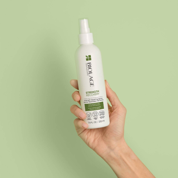 BIOLAGE Professional Strength Recovery Vegan Leave-In Spray for Damaged Hair 232ml - Image 2