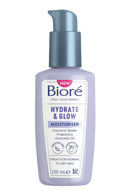 BIORE Hydrate & Glow Daily Moisturiser 100ml