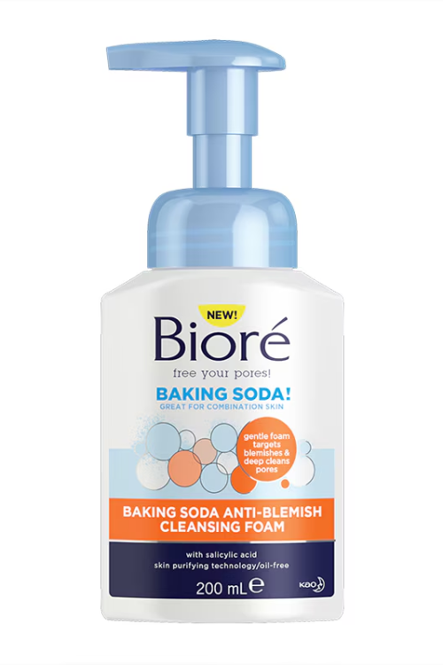 Biore Baking Soda Anti-Blemish Cleansing Foam 200ml