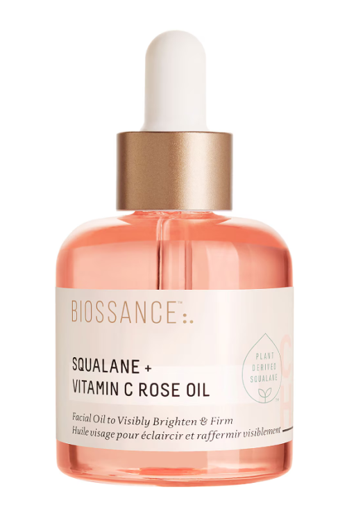 BIOSSANCE Squalane + Vitamin C Rose Oil Pink 30ml