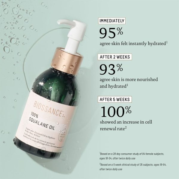 BIOSSANCE 100% Squalane Oil 100ml - Image 5