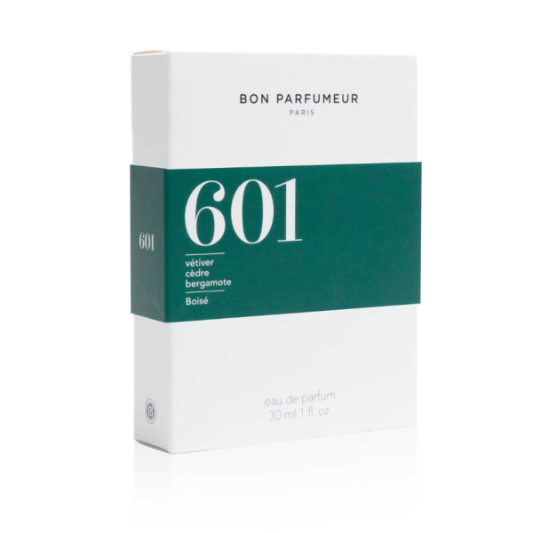 Bon Parfumeur 601 Vetiver Cedar Bergamot Eau de Parfum 30ml - Image 2