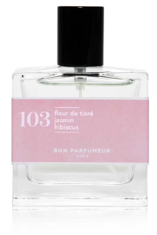 Bon Parfumeur 103 Tiare Flower Jasmine Hibiscus Eau de Parfum 30ml