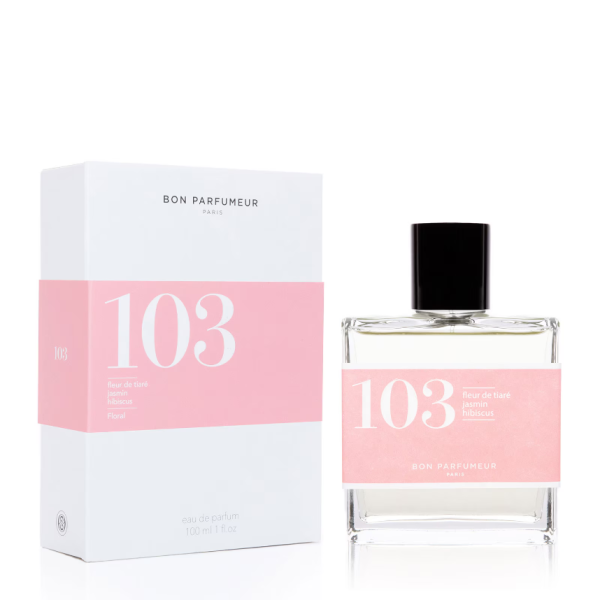 Bon Parfumeur 103 Tiare Flower Jasmine Hibiscus Eau de Parfum 100ml - Image 3