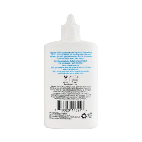 BONDI SANDS SPF 50+ Fragrance Free Face Fluid 50ml - Image 2