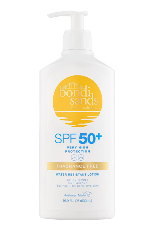 BONDI SANDS  Spf 50+ Fragrance Free Sunscreen Lotion Value Pump Pack 500ml