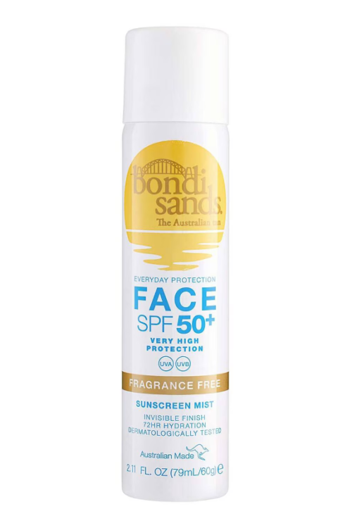 Bondi Sands SPF50+ Fragrance Free Face Mist 60g